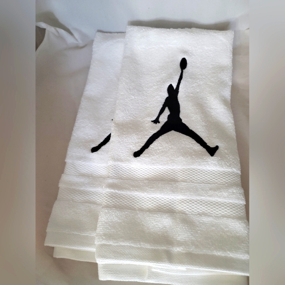 Jumpman Embroidered Hand Towel